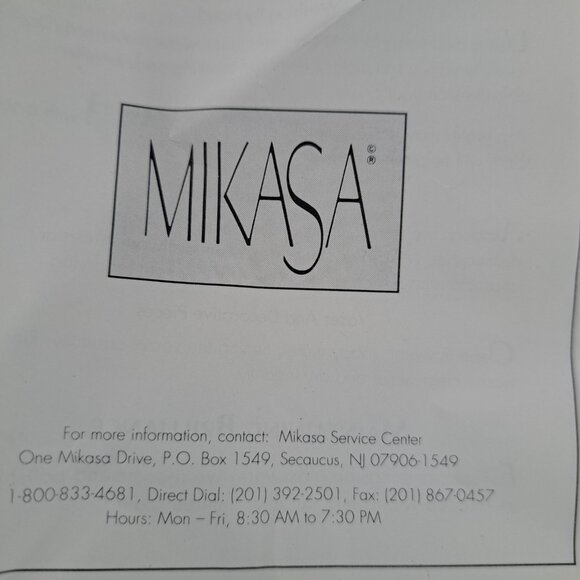 Mikasa Christmas Tree Votive Candle Holder Crystal  Germany New Old Stock - Picture 9 of 15